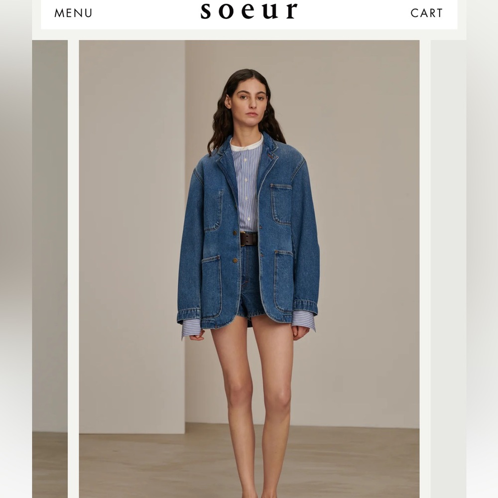 Sœur paris Charlize denim jacket